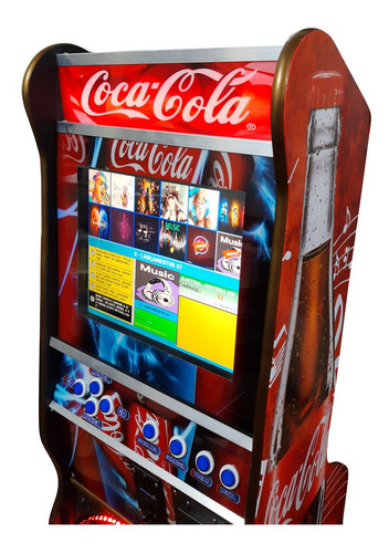 Maquina De Musica Jukebox Tela De 17 Polegadas Em Led Coc C