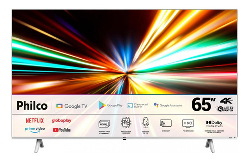 Smart Tv Philco 65 Polegadas 4k Uhd Ptv65g3bgtssbl