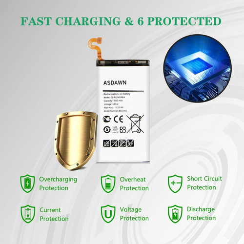 Batería Galaxy S9 Para Samsung Galaxy S9 Sm-g960 G960u/u1/a/