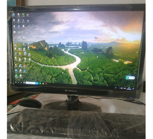 Monitor Led Cyberlux Hd, Tamaño Real De La Pantalla 21.5 