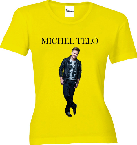 Camiseta Ou Baby Look Michel Teló