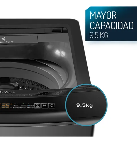 Lavadora Automática 9.5 Kg Mabe Lma9520wdgcl0
