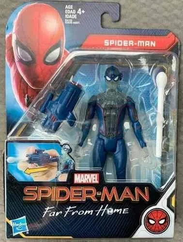 Spider Man Far From Home Spider Transparente Color Azul MercadoLibre