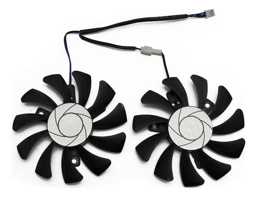 3 In 2pin Gtx1050ti Gpu Cooler Dual Fan Para Geforce Gtx