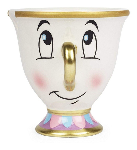 Disney Taza Chip La Bella Y La Bestia 236 Ml, 2019