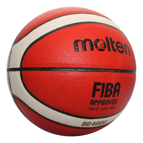 12 Balones Basquetbol Molten Bg4000 Piel Sintética Sportamx Color Naranja 5