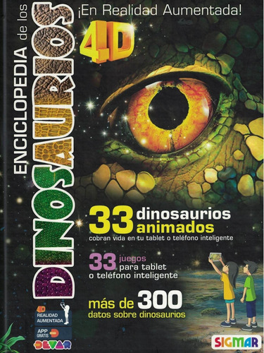 Enciclopedia De Dinosaurios 4d