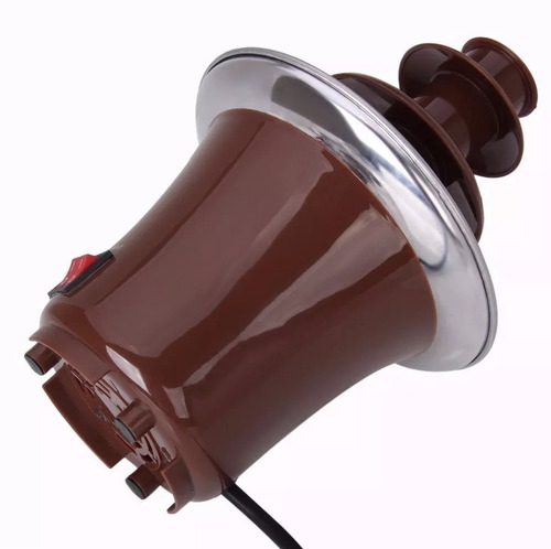 Fuente Cáscada Choc 3 Pisos Fondue Gancho De Chocolate