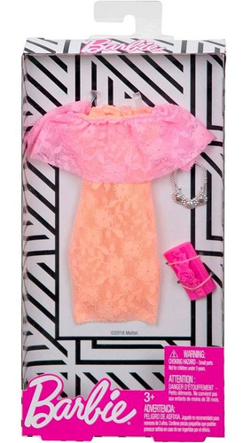 Imagen 1 de 2 de Barbie Conjunto Ropa Y Accesorio - Giro Didáctico