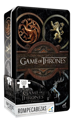 Rompecabezas Coleccionable Game Of Thrones 500 Piezas En Caj