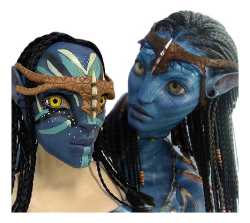 Avatar Máscara De Látex For Fiesta De Halloween