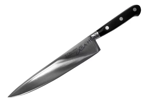 Cuchillo Cocina 20 Cm Forge 3 Claveles 1563 España Forjado