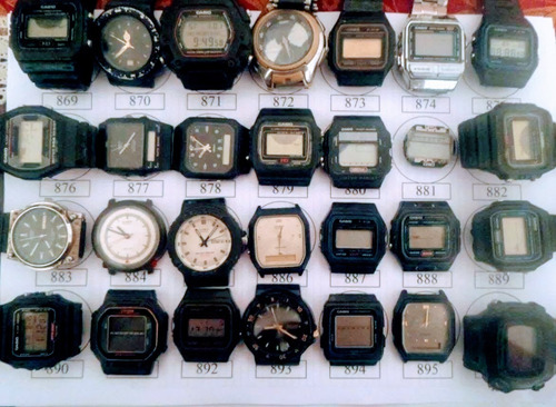 Lote 4 Sucatas Casio E Outros- Máquina Do Tempo