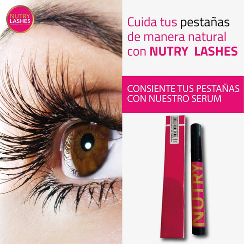 Imagen 9 de 10 de Nutry Lashes Serum Para Pestañas! Mucho Mejor Que Dabalash!
