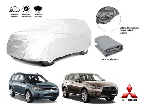 Lona Gruesa Cubre Camioneta Suv Mitsubishi Outlander 12