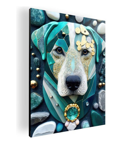 Cuadro Decorativo Mural Poster Perro De Jade 84x118 Cm