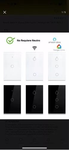 Interruptor Wifi  MercadoLibre 📦