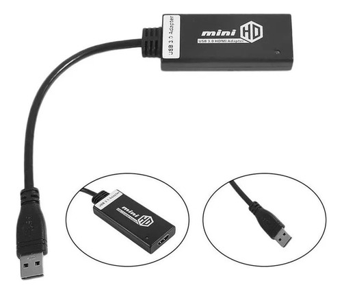 Adaptador Usb 3.0 A Hdmi                                    