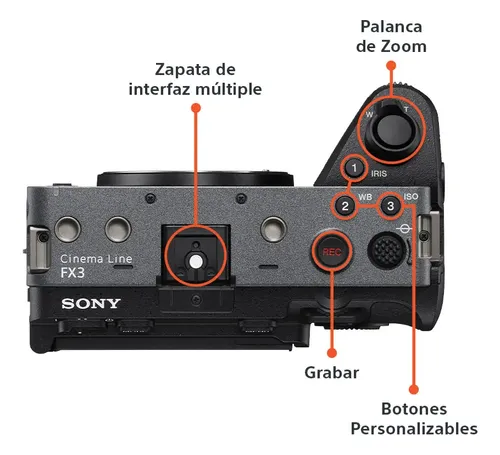 Filmadora Sony Fx3a - Nf | MercadoLivre