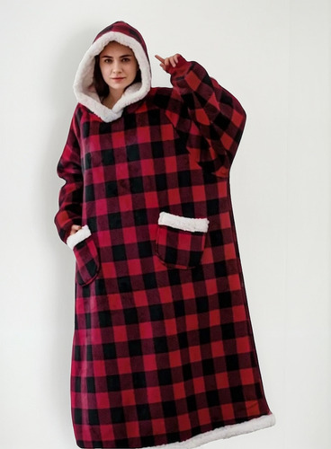 Maxi Polerón Manta Felpa Polar Invierno