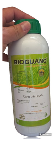 Fertilizante Orgánico Guano Murciélago Liquido.