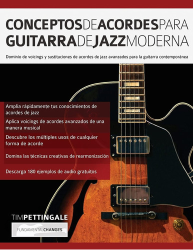 Libro: Conceptos De Acordes Para Guitarra De Jazz Moderna: D