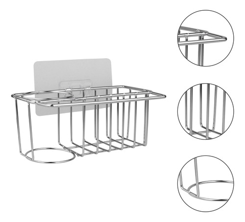 Cesta Colgante Para Escurridor De Fregadero Con Soporte De E