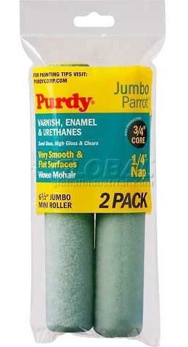 Purdy 6-1 2  X 1 4  Jumbo Parrot Mini Roller 2-pk - Lot Of 