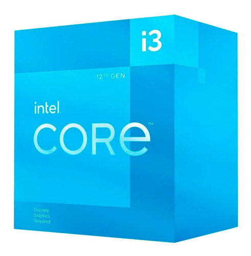 Procesador Intel Core I3-12100f 4 Núcleos 4.3ghz Frecuencia