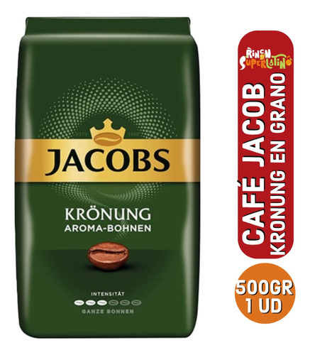 Café Jacobs Kronung Aroma 500gr En Granos Entero