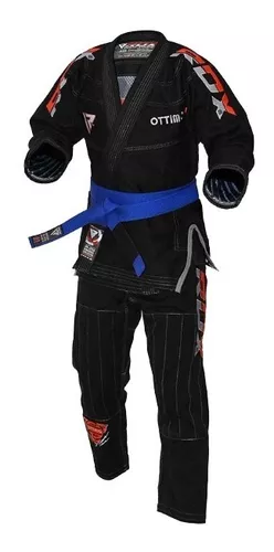 Gi Jiu-jitsu Brasileño Kimono Rdx S1 Negro A1 A2 A3