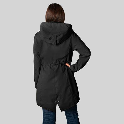 Chamarra Mujer Con Capucha Gabardina Softshell Greenlander
