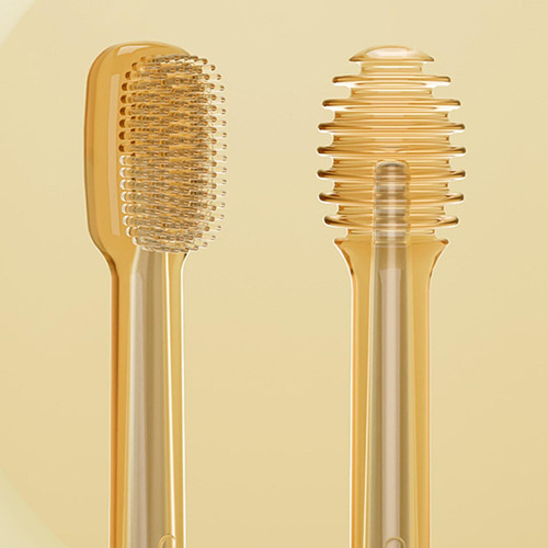 Ypz 2x Cepillo De Dientes Para Bebés Cepillo De Lengua Para