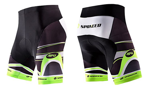 Sponeed Pantalones Cortos De Ciclismo Para Hombre Con Acolc.