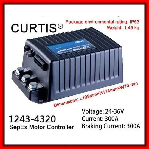 Modulo Controlador De Velocidad Curtis 1243-4320 24/36v 300a