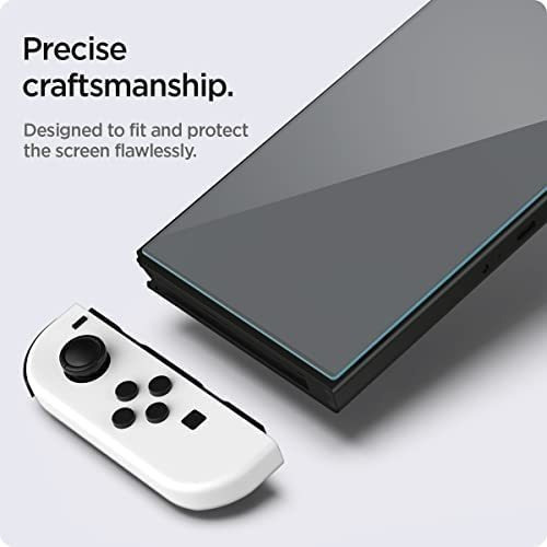 Imagen 5 de 7 de Vidrio Spigen Para Nintendo Switch Oled X2