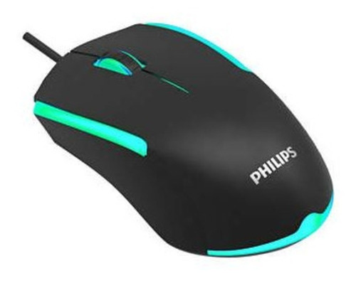 Mouse Gamer Philips Usb  Negro Revogames 