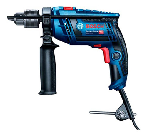 Rotomartillo De 600 W Gsb 13 Re Bosch Color Azul