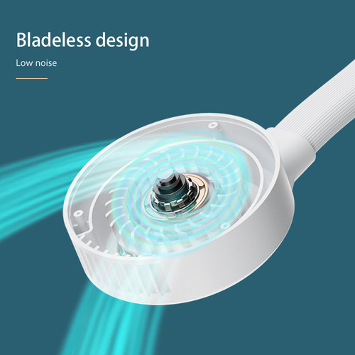 M Ventilador De Cuello Portátil: Manos Libres, Usb, 3 S,