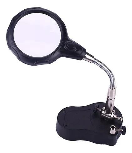comprar Clip De Joyería Ayudando A Mano Negra Con Lupas Led
