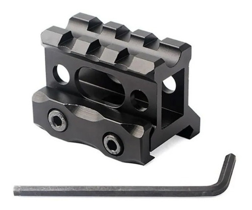 Elevador Trilho Qd Riser 20mm Red Dot Metal Paintbal Airsoft