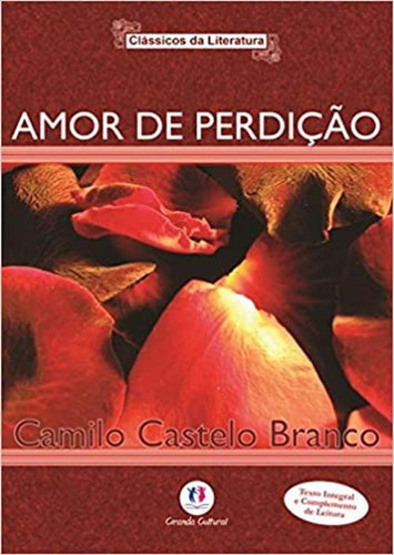 Livro Amor De Perdição