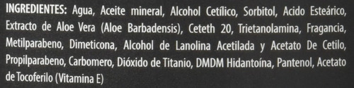 Nuvel Men Crema Humectante 470 Ml Botella Aloe