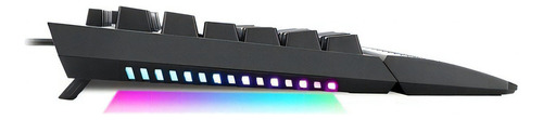Teclado mecánico Redragon Broadsword Rgb Pro Switch Brown