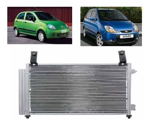 Radiador Aire Acondicionado Chevrolet Spark 2005 Al 2013