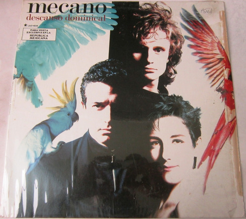 Mecano - Descanso Dominical Insert Lp