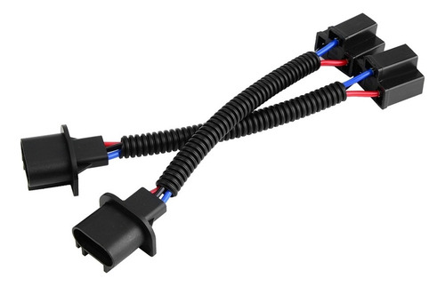 2 Unids H4 Hembra A H13 Macho Adaptador De Conversión De Far