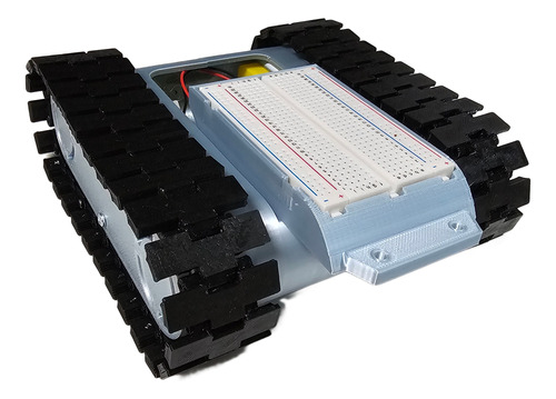 Chassi Tanque Tank Chassis Robótica Esteira Robô Diy