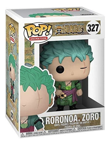 Funko Pop! Roronoa Zoro One Piece Caja Maltratada #327