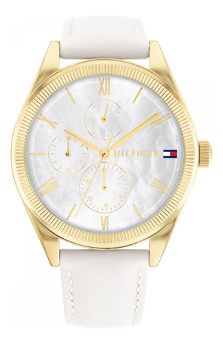 Reloj Para Mujer Tommy Hilfiger Monica 1782594 Blanco